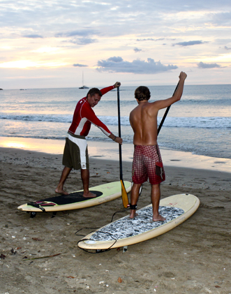 Paddle boarding lessons Tamarindo